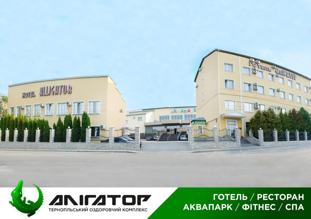 Hotel Aquapark Alligator Ternopil Extérieur photo